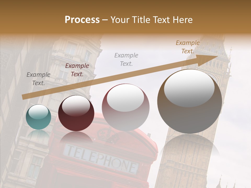 Britain Parliament Tourist PowerPoint Template