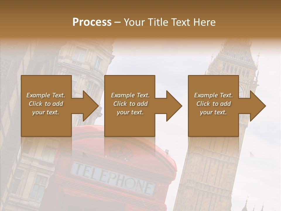 Britain Parliament Tourist PowerPoint Template