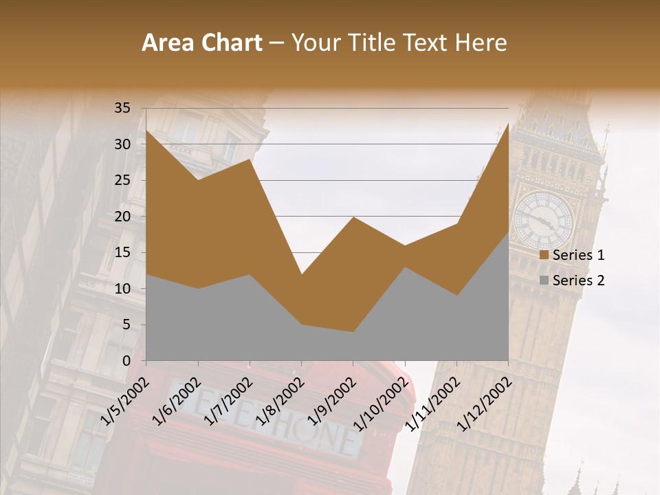 Britain Parliament Tourist PowerPoint Template