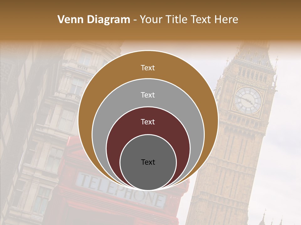 Britain Parliament Tourist PowerPoint Template