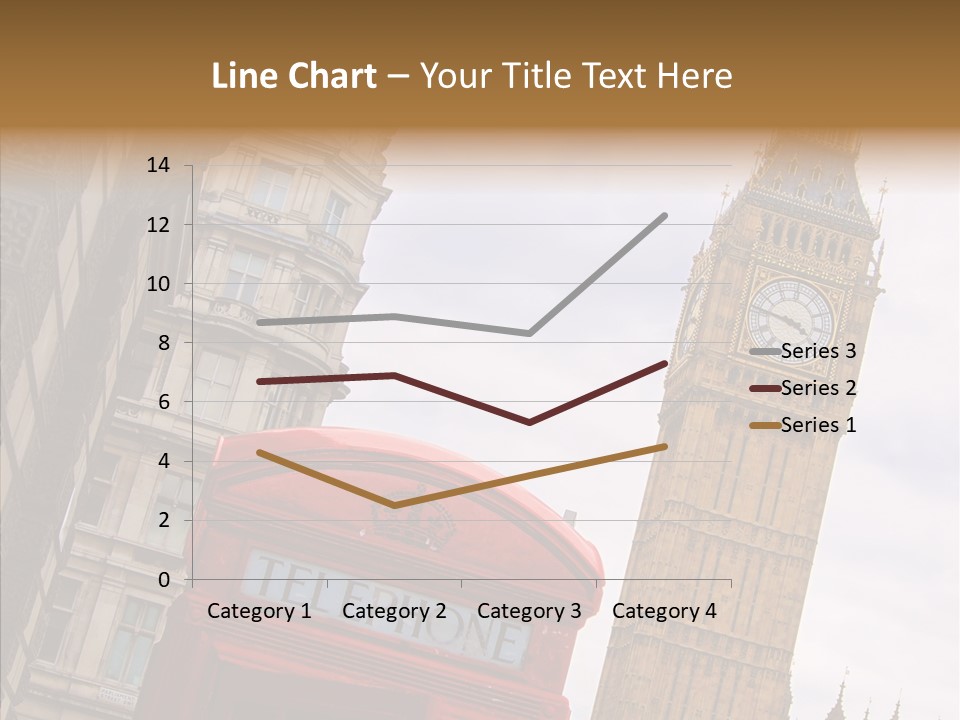 Britain Parliament Tourist PowerPoint Template