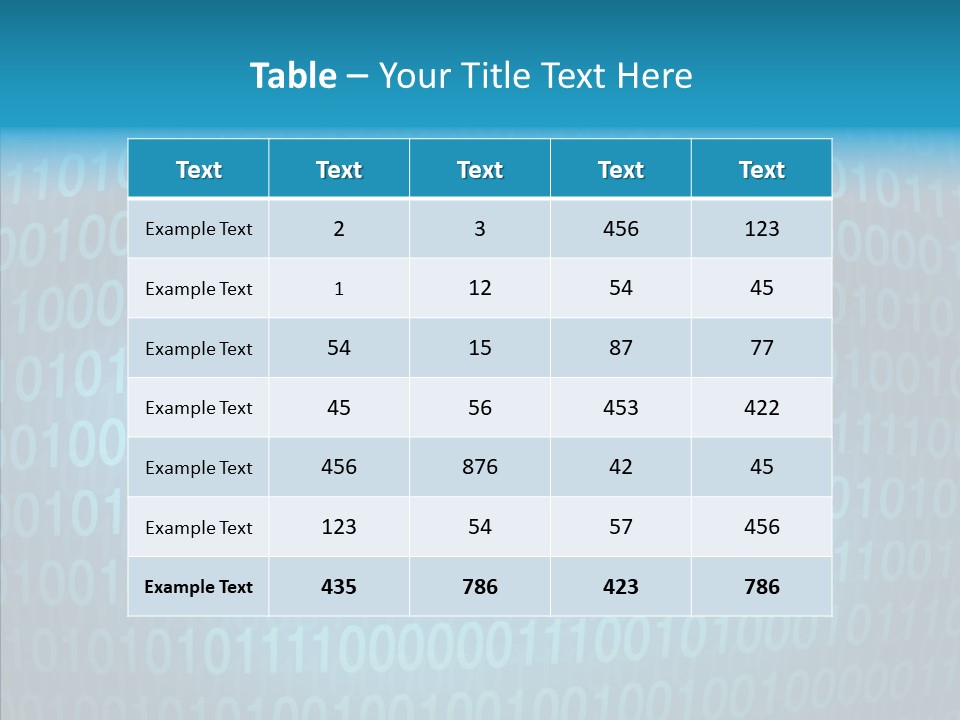 Binary Private Hacking PowerPoint Template