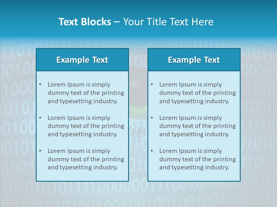 Binary Private Hacking PowerPoint Template