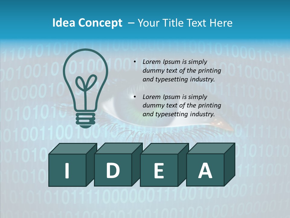 Binary Private Hacking PowerPoint Template
