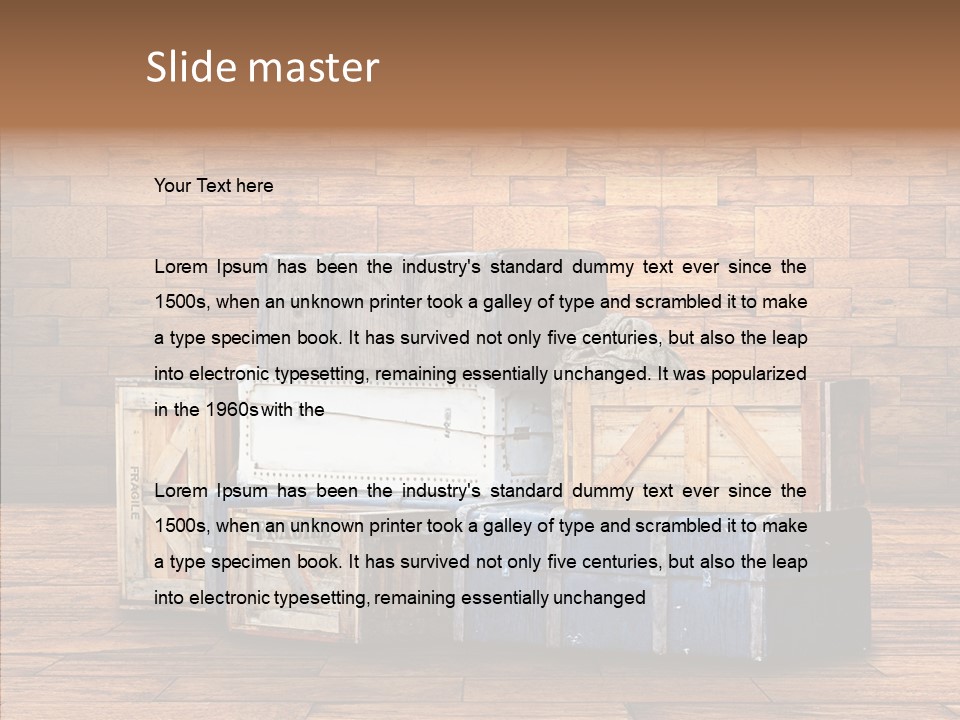 Job Computer Keypad PowerPoint Template
