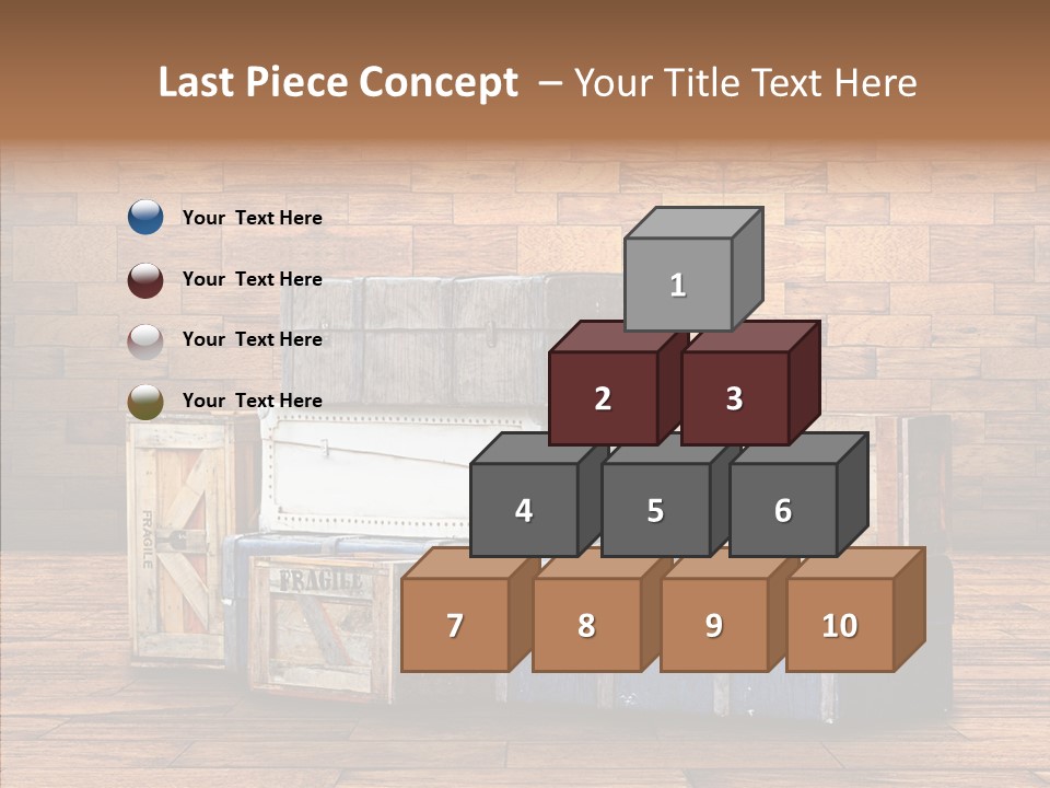Job Computer Keypad PowerPoint Template