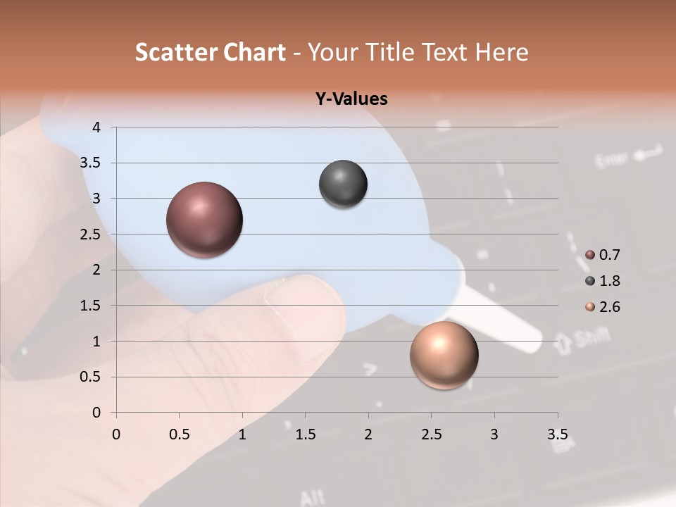 Job Computer Keypad PowerPoint Template