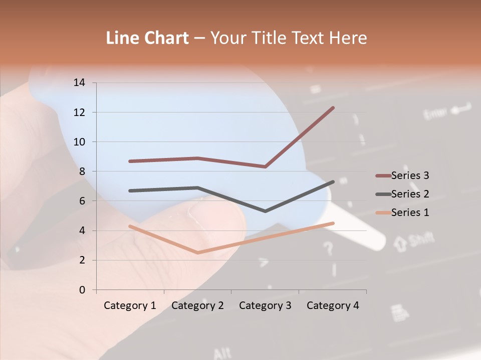 Job Computer Keypad PowerPoint Template