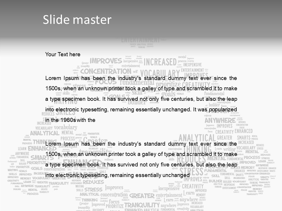 Collage Hobby Inexpensive PowerPoint Template