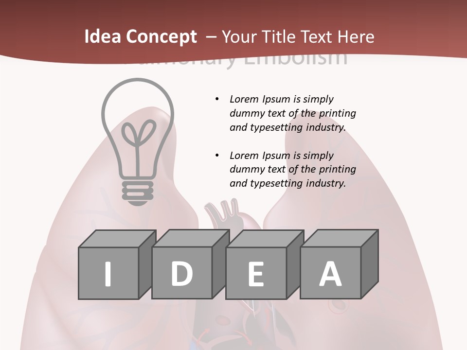 Illustration Deep Human PowerPoint Template