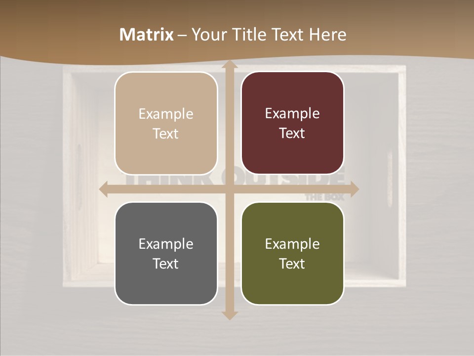 Red Square Calendar PowerPoint Template
