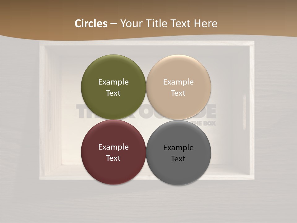 Red Square Calendar PowerPoint Template