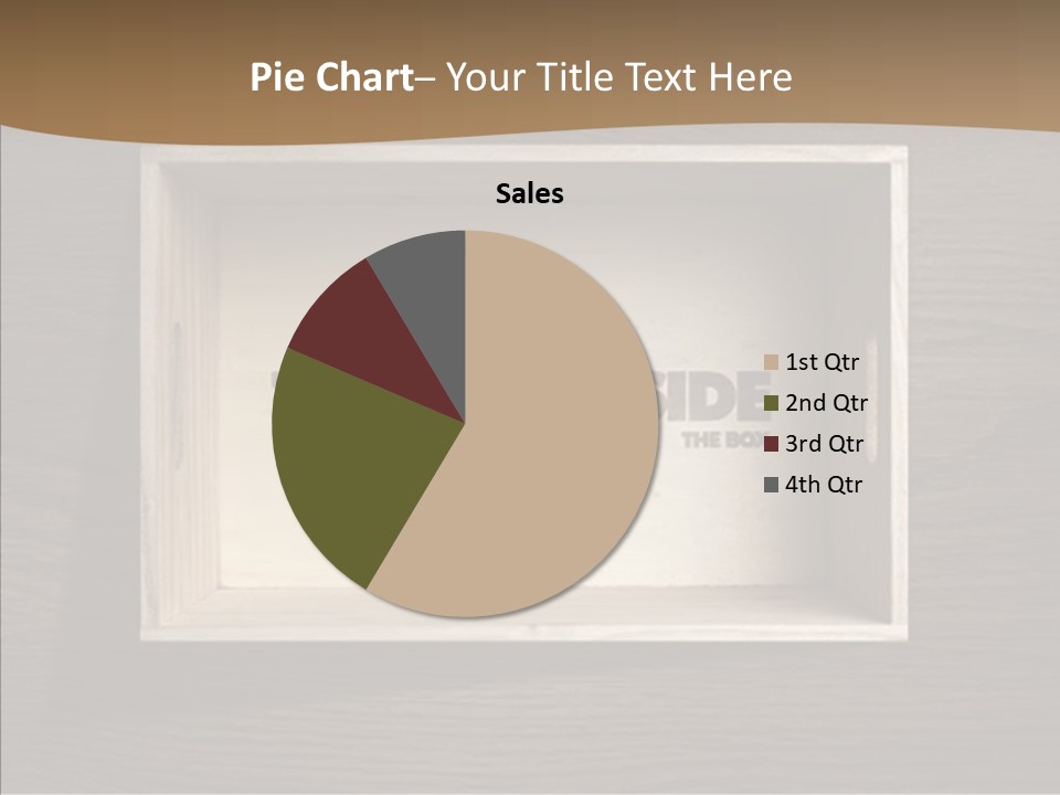 Red Square Calendar PowerPoint Template