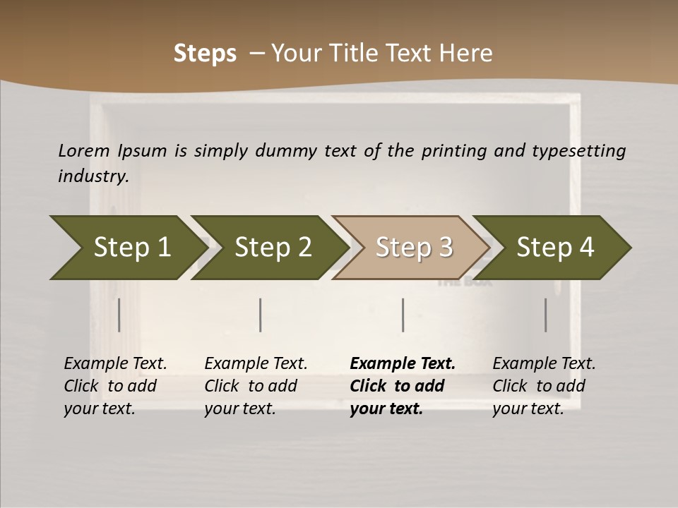 Red Square Calendar PowerPoint Template