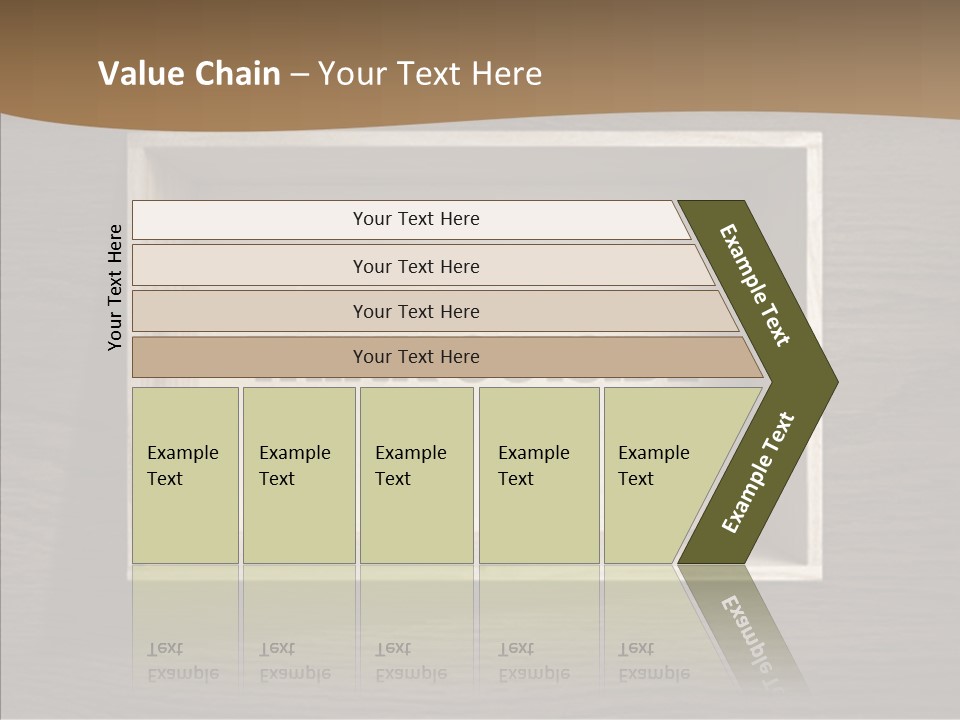 Red Square Calendar PowerPoint Template