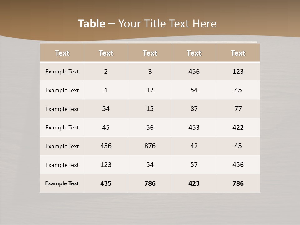 Red Square Calendar PowerPoint Template