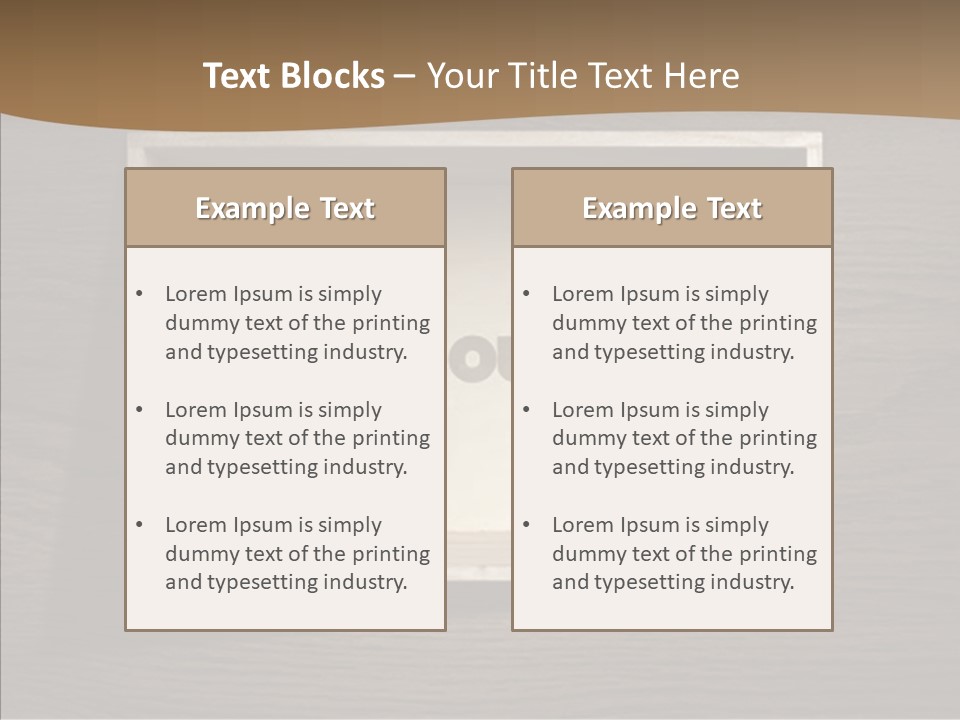Red Square Calendar PowerPoint Template