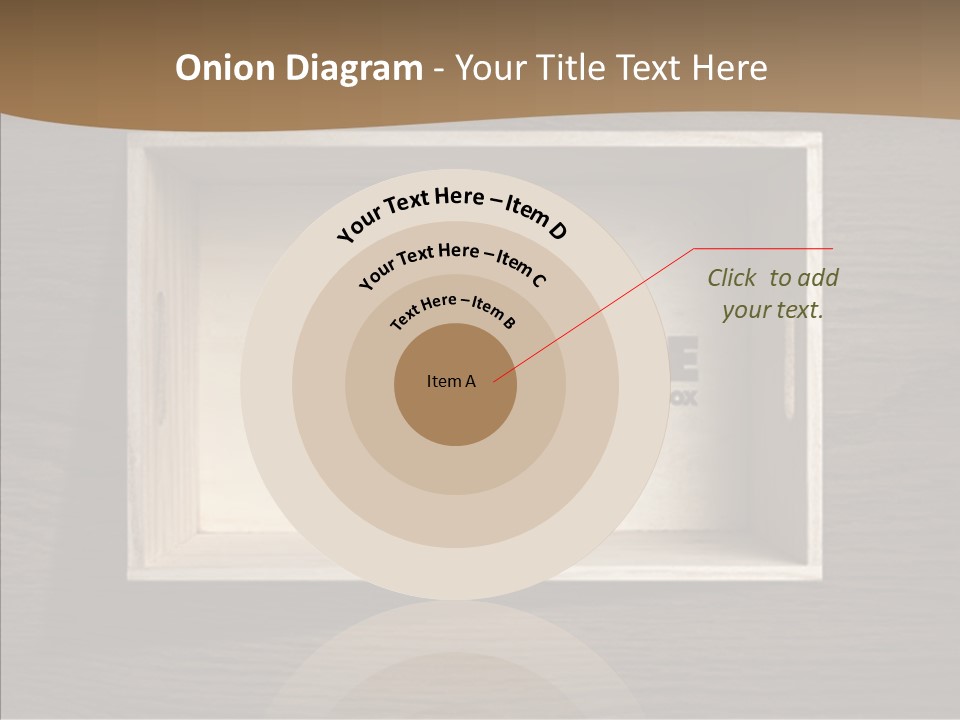 Red Square Calendar PowerPoint Template