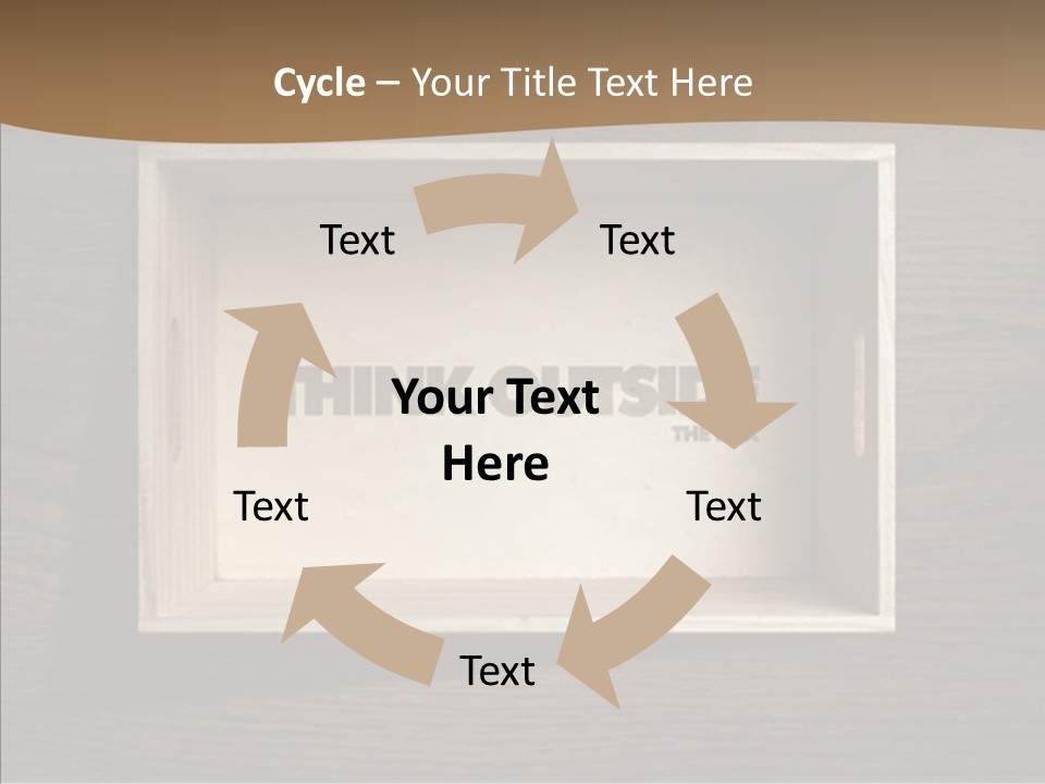 Red Square Calendar PowerPoint Template