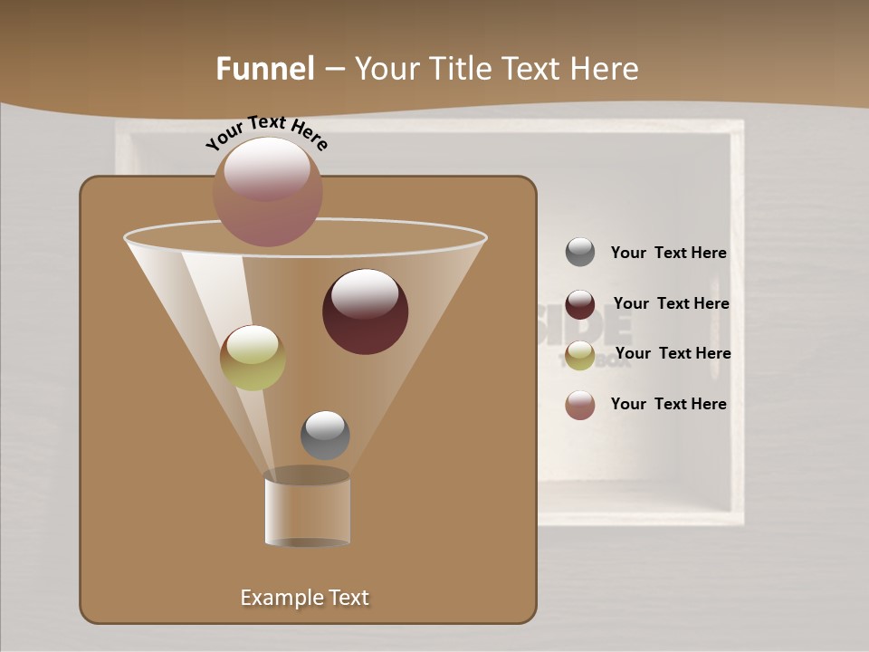 Red Square Calendar PowerPoint Template