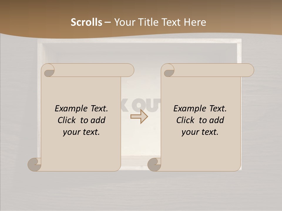 Red Square Calendar PowerPoint Template