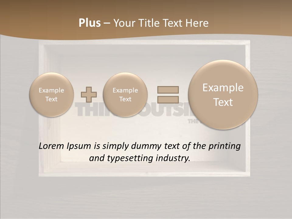 Red Square Calendar PowerPoint Template