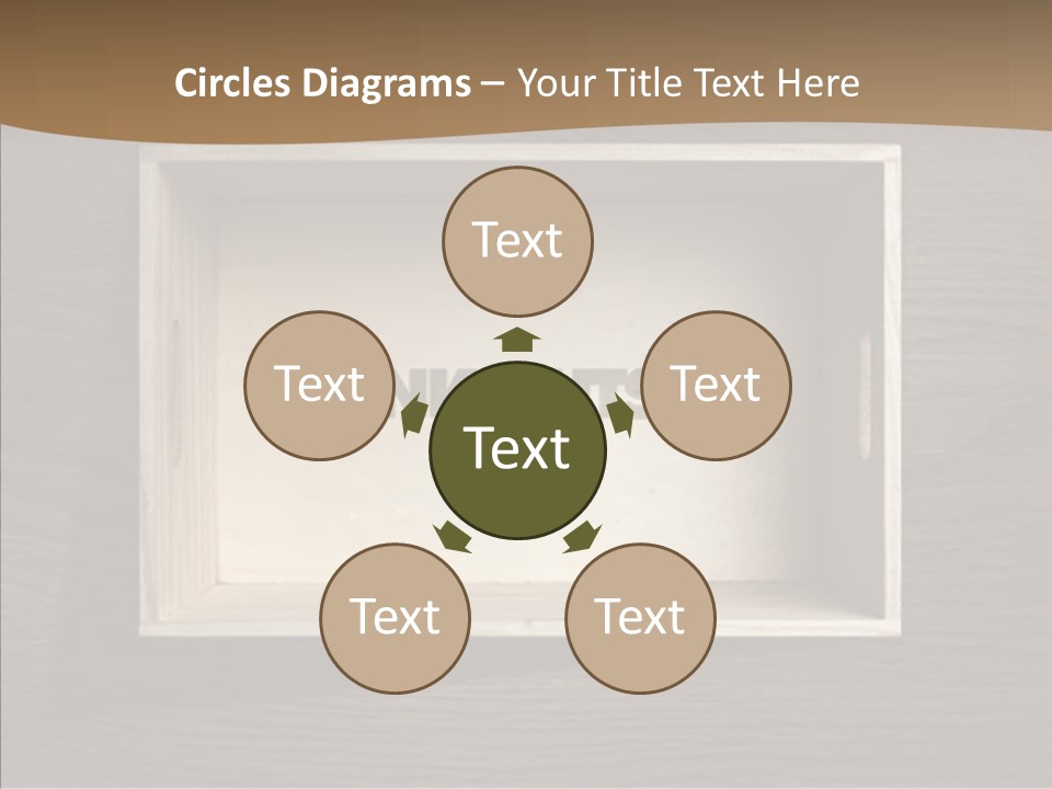 Red Square Calendar PowerPoint Template