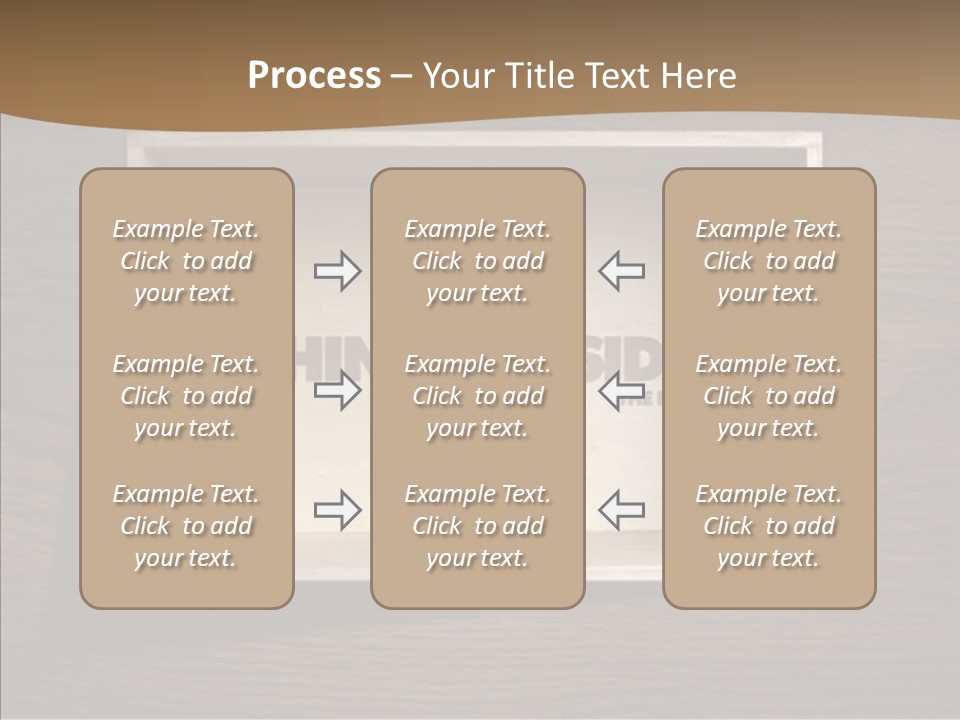 Red Square Calendar PowerPoint Template