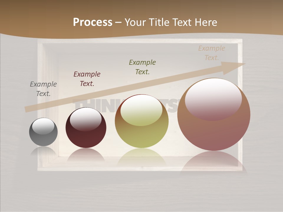 Red Square Calendar PowerPoint Template
