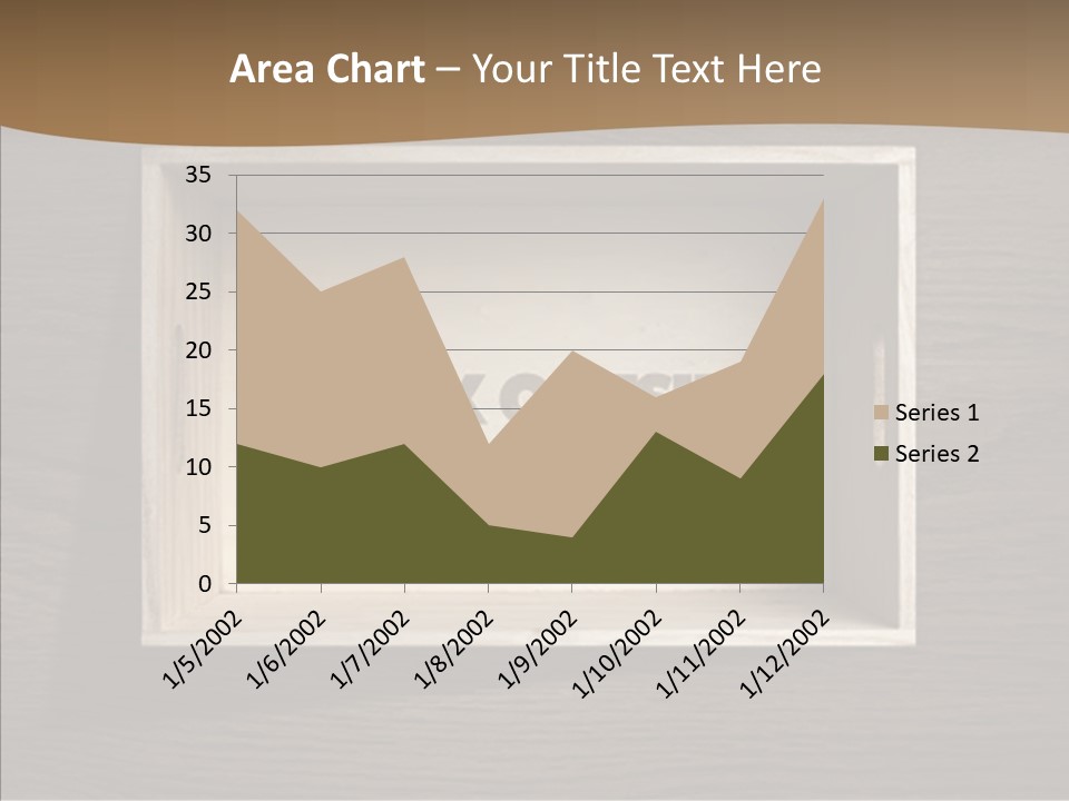 Red Square Calendar PowerPoint Template