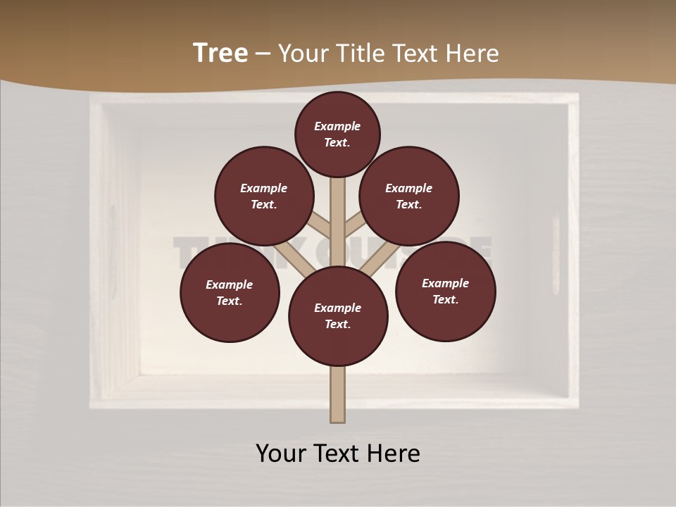 Red Square Calendar PowerPoint Template