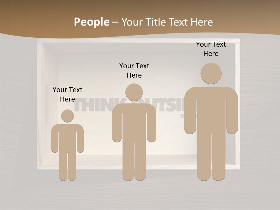 Red Square Calendar PowerPoint Template