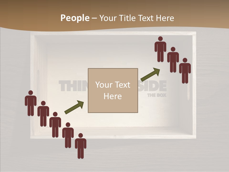 Red Square Calendar PowerPoint Template