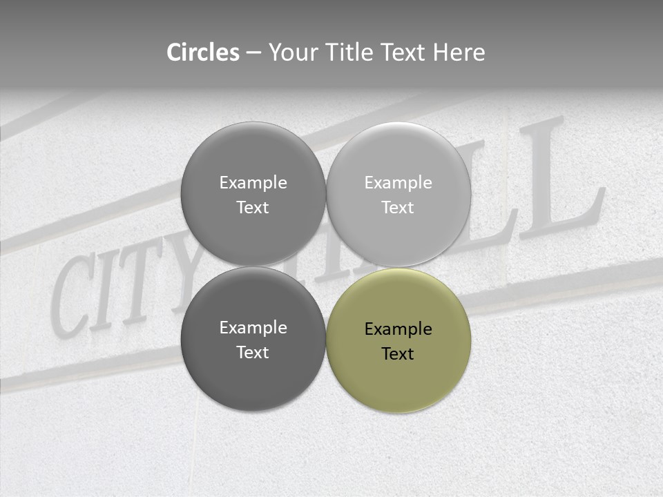 Local Government Town Mayoral PowerPoint Template