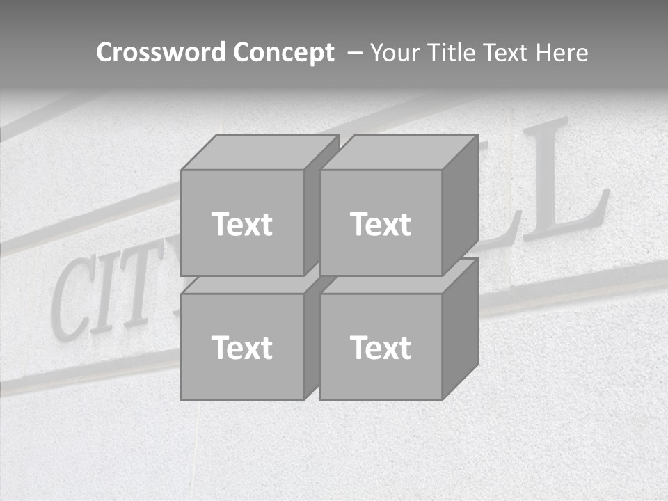Local Government Town Mayoral PowerPoint Template