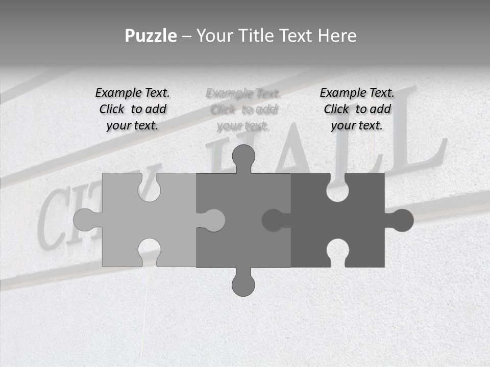 Local Government Town Mayoral PowerPoint Template