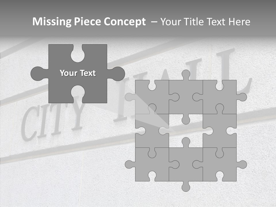 Local Government Town Mayoral PowerPoint Template