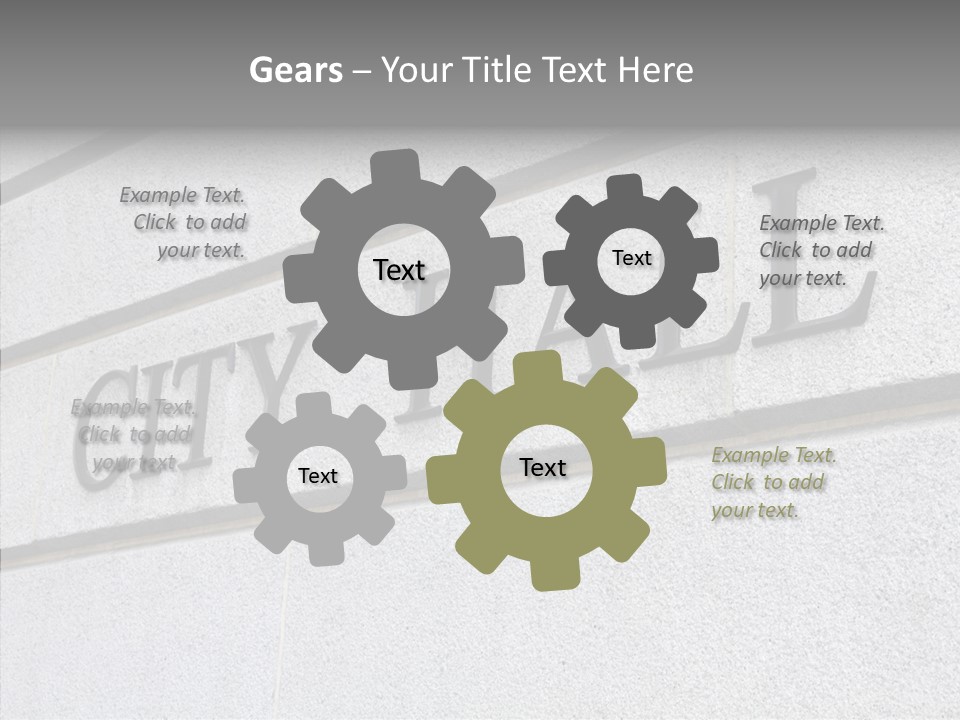 Local Government Town Mayoral PowerPoint Template