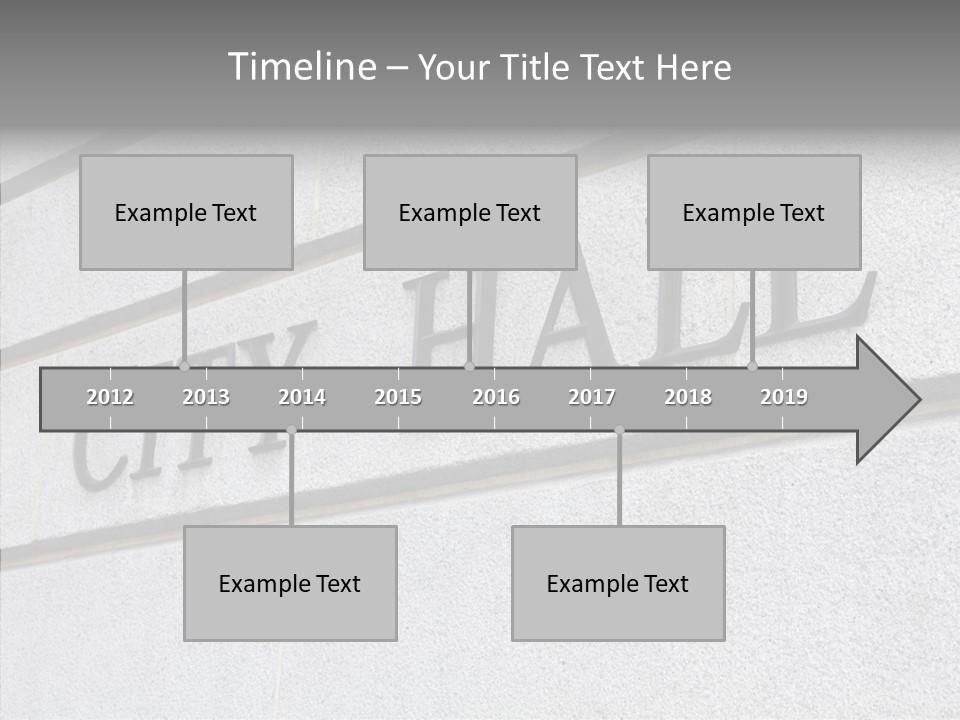 Local Government Town Mayoral PowerPoint Template
