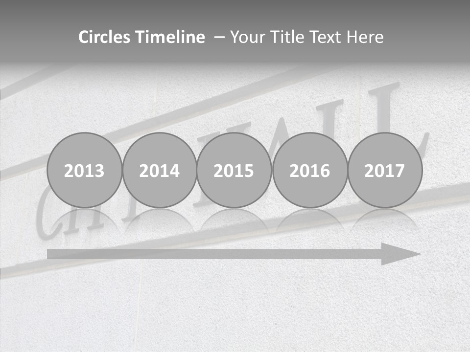 Local Government Town Mayoral PowerPoint Template