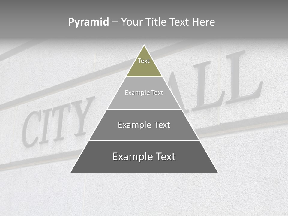 Local Government Town Mayoral PowerPoint Template