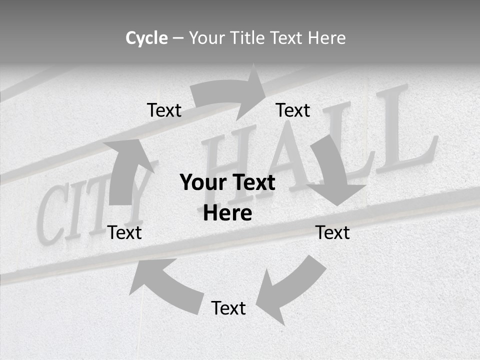 Local Government Town Mayoral PowerPoint Template