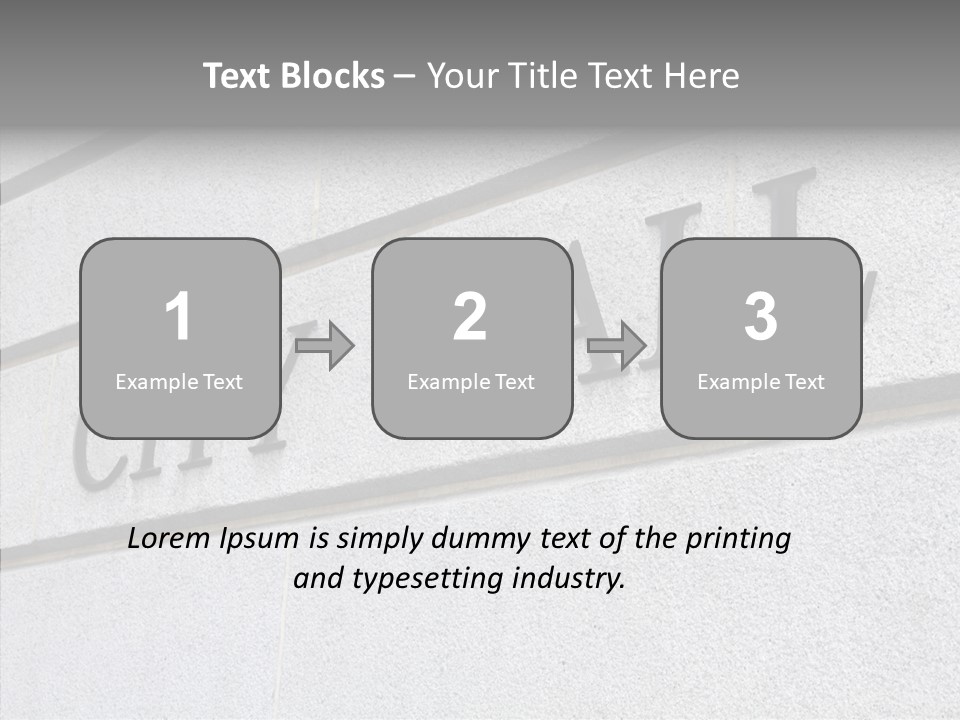 Local Government Town Mayoral PowerPoint Template
