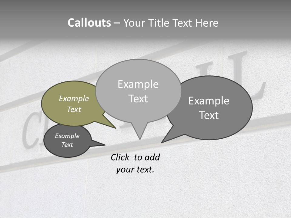 Local Government Town Mayoral PowerPoint Template
