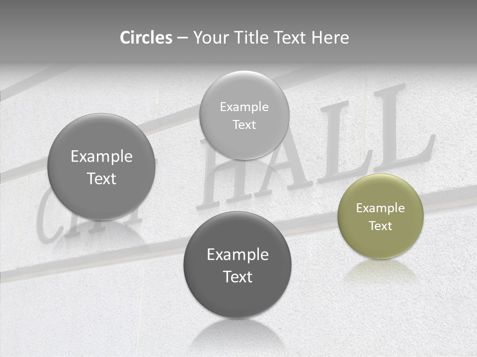 Local Government Town Mayoral PowerPoint Template