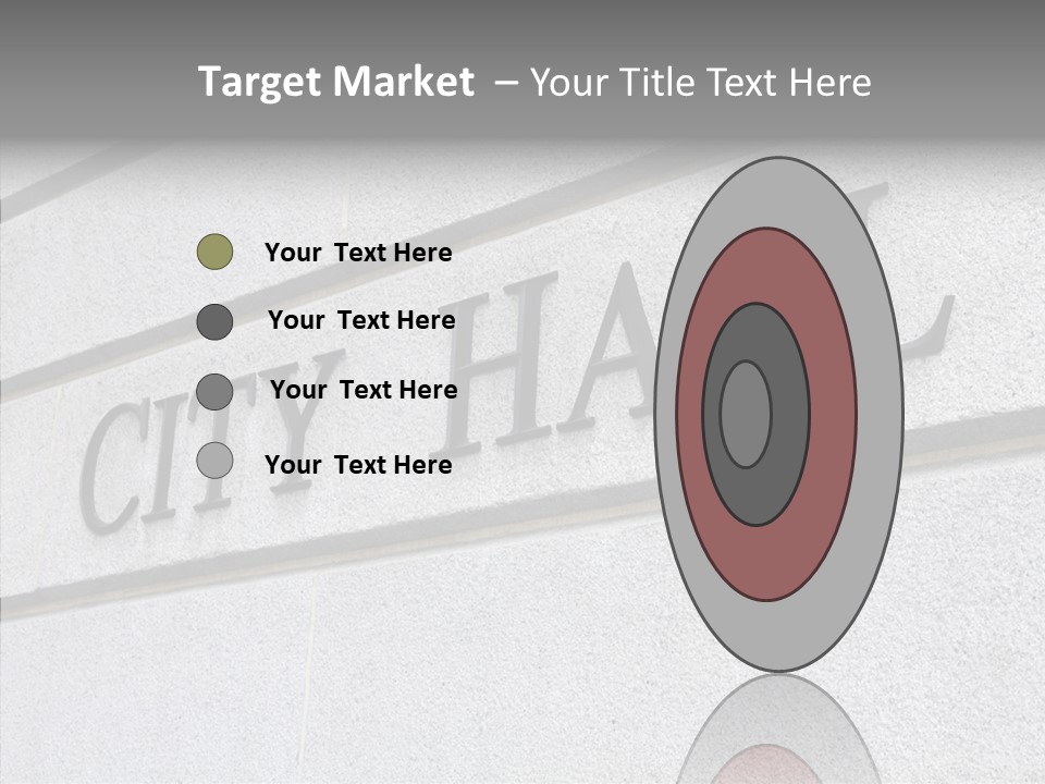 Local Government Town Mayoral PowerPoint Template