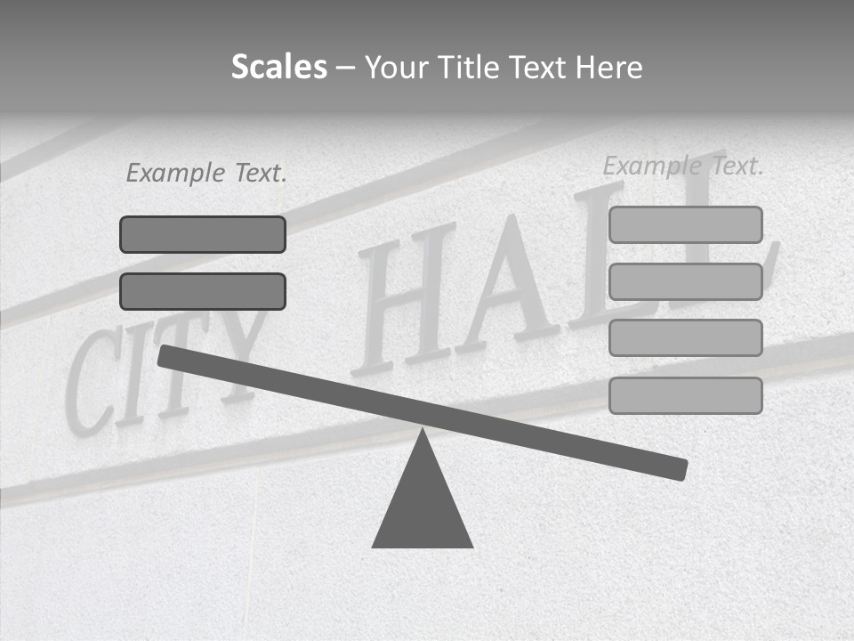 Local Government Town Mayoral PowerPoint Template