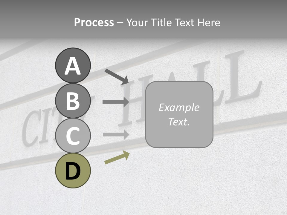 Local Government Town Mayoral PowerPoint Template