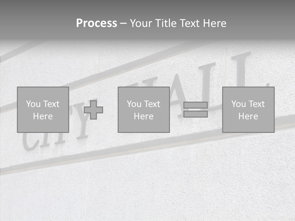 Local Government Town Mayoral PowerPoint Template