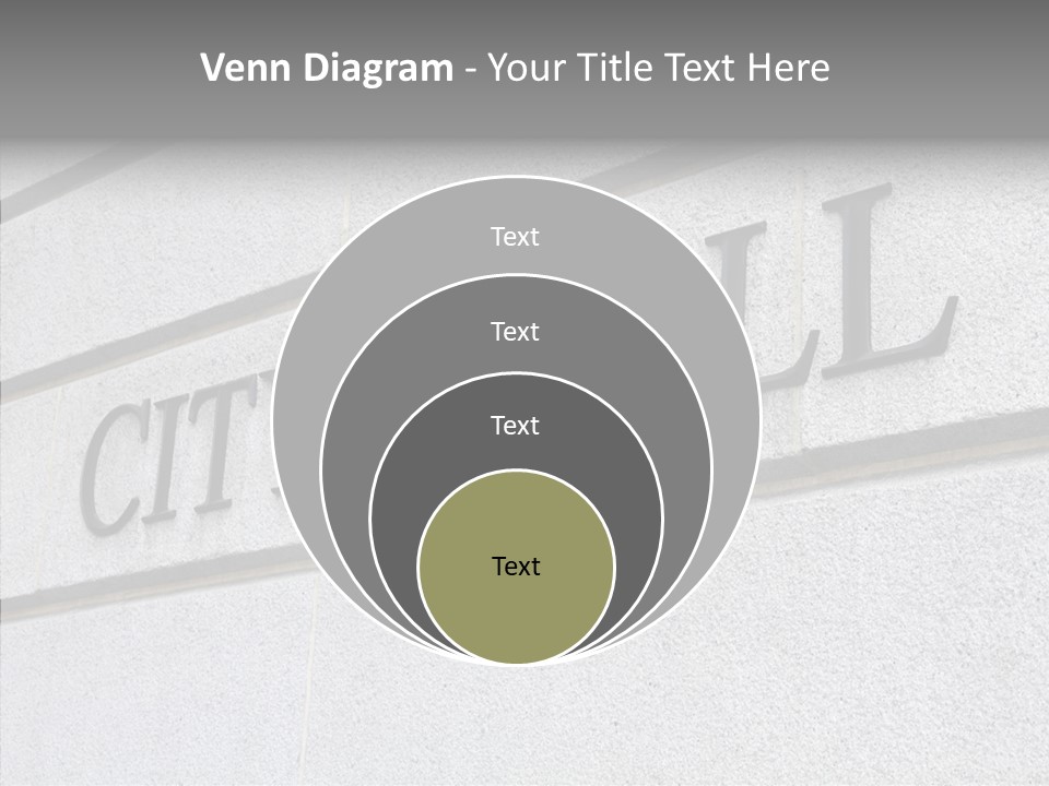 Local Government Town Mayoral PowerPoint Template